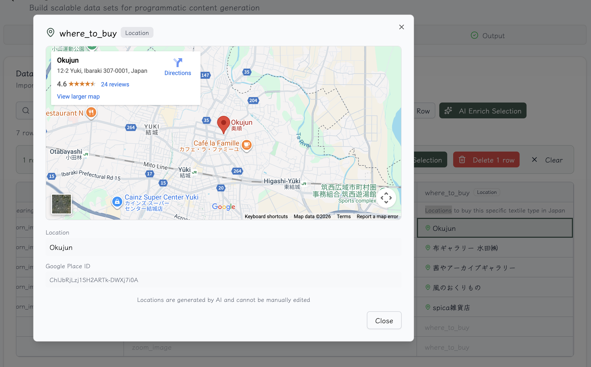 Kensaku AI - pSEO and Data Enrichment screenshot 7