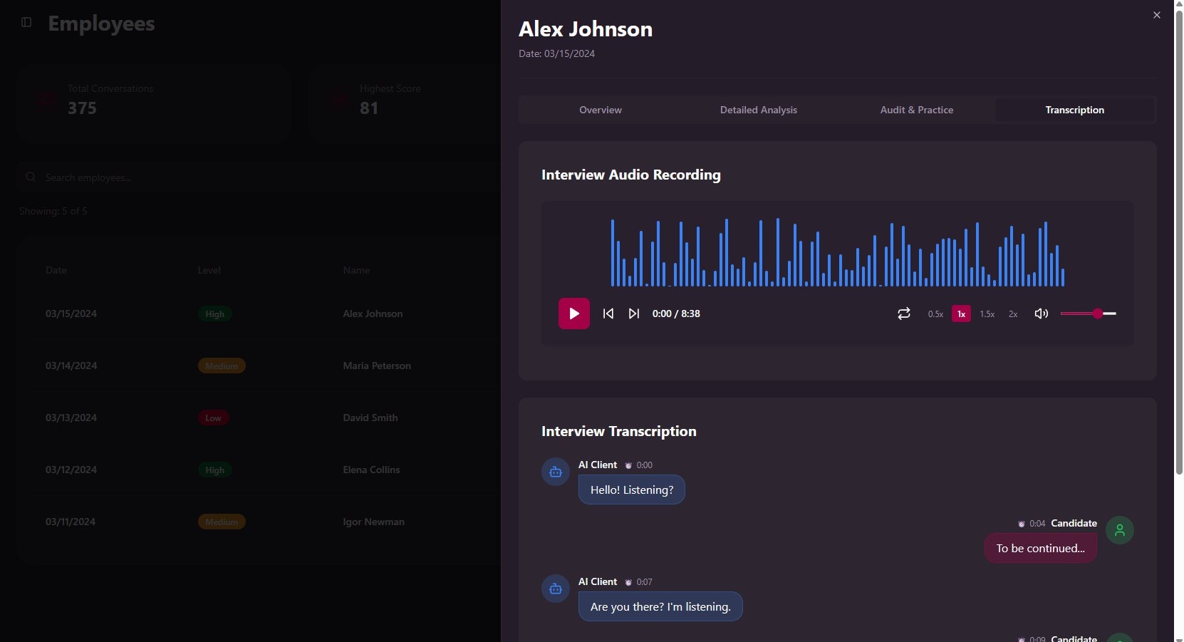 DARYN LAB AI for rehearsals screenshot 6