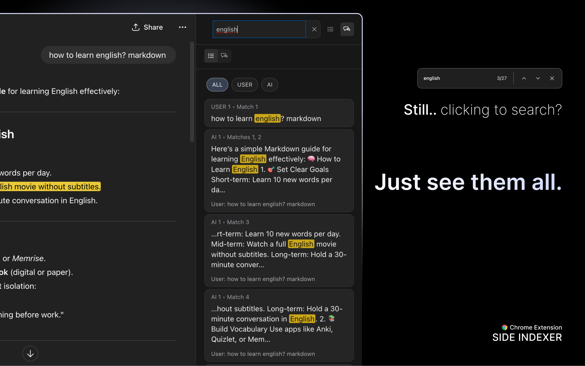SIDE INDEXER screenshot 3