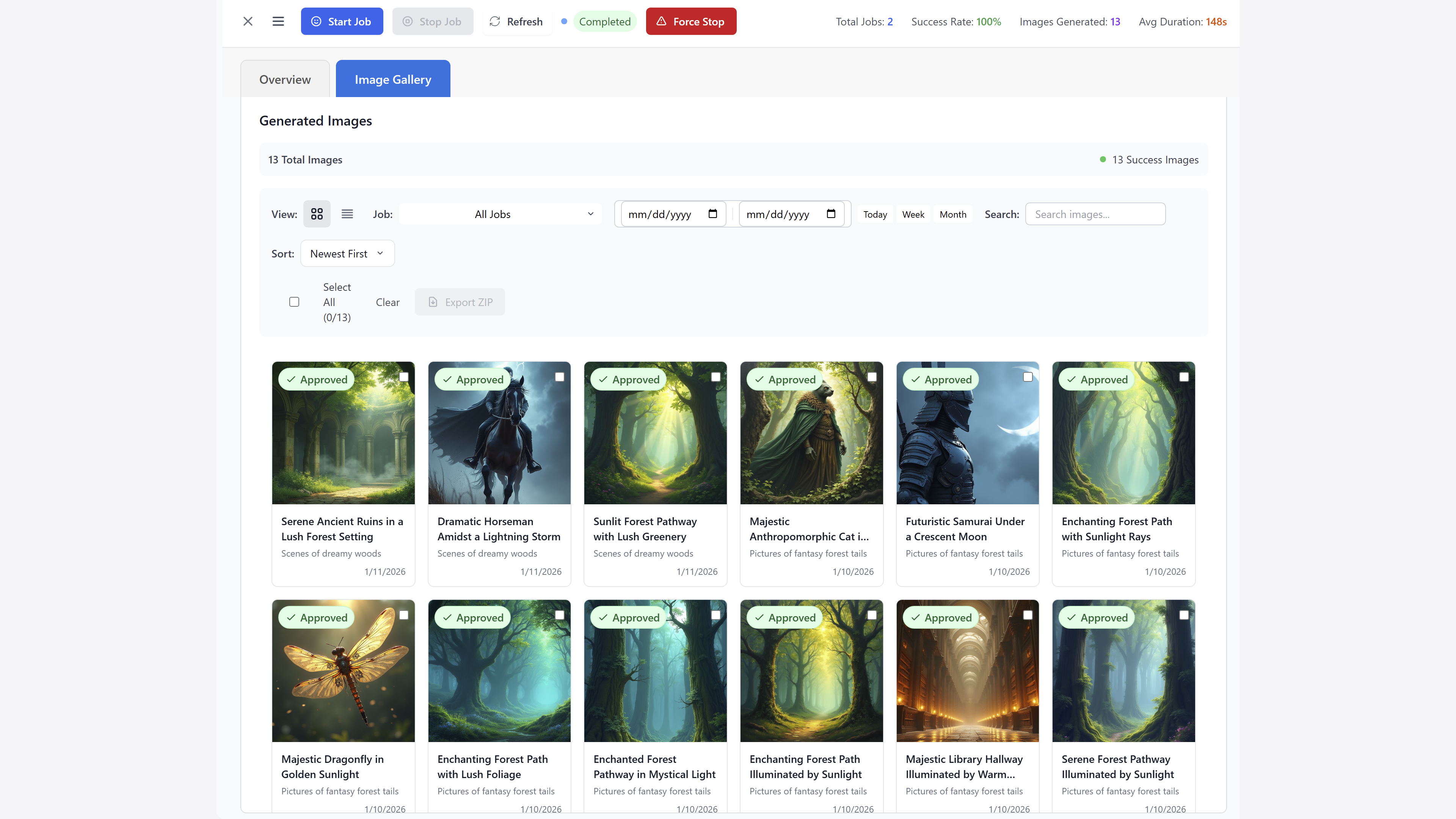 Gen Image Factory screenshot 2