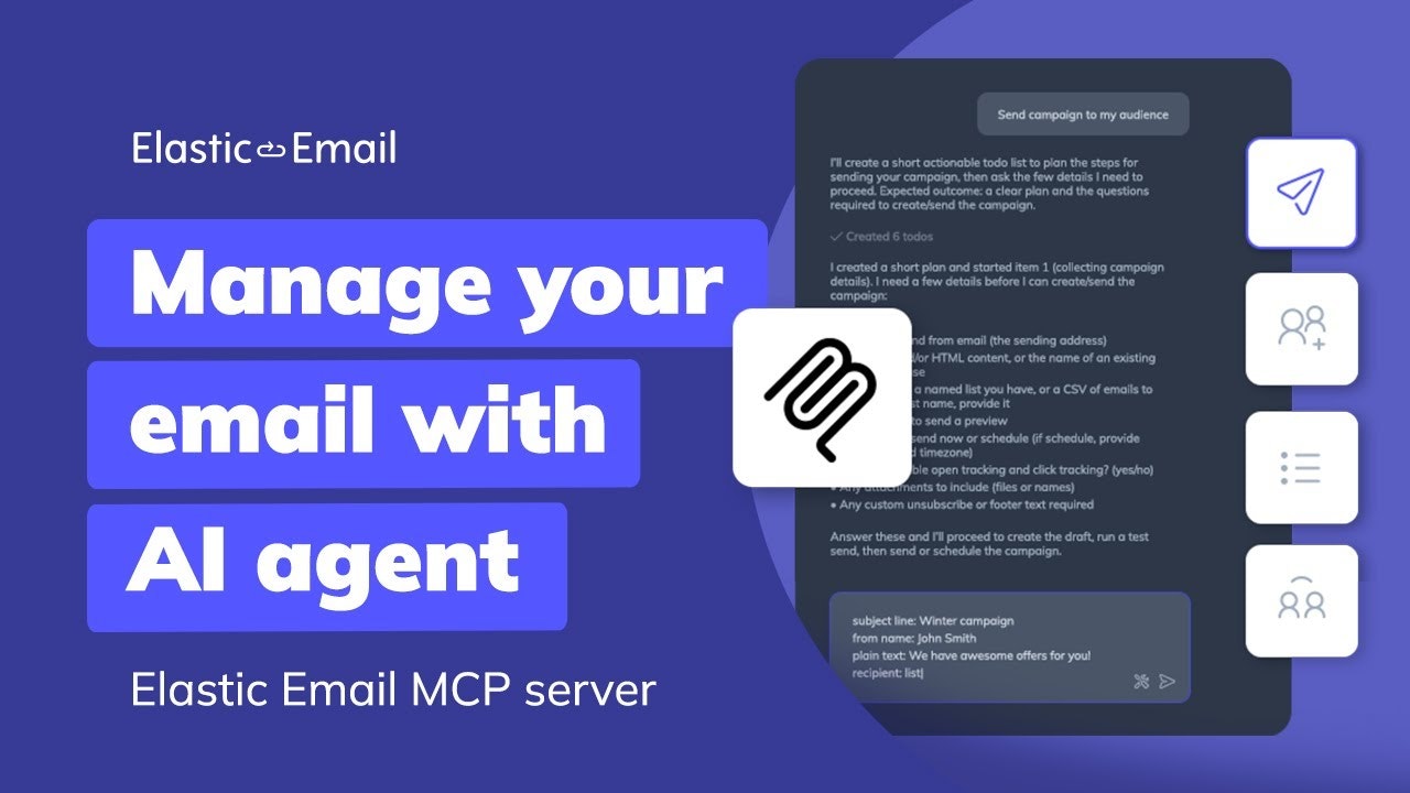 Elastic Email MCP Server screenshot 2