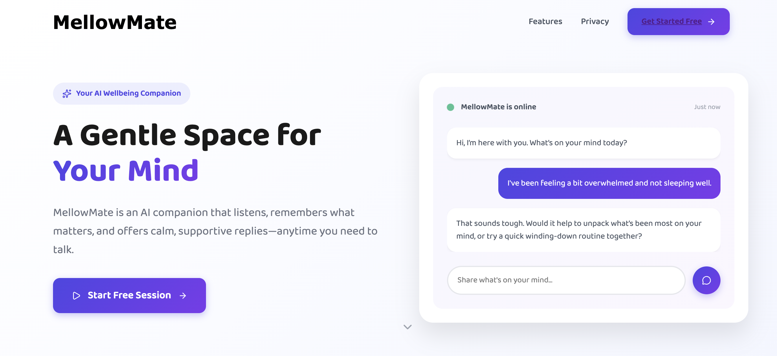 MellowMate screenshot 1