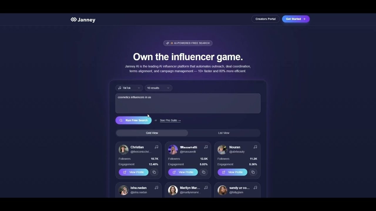 Janney AI screenshot 2