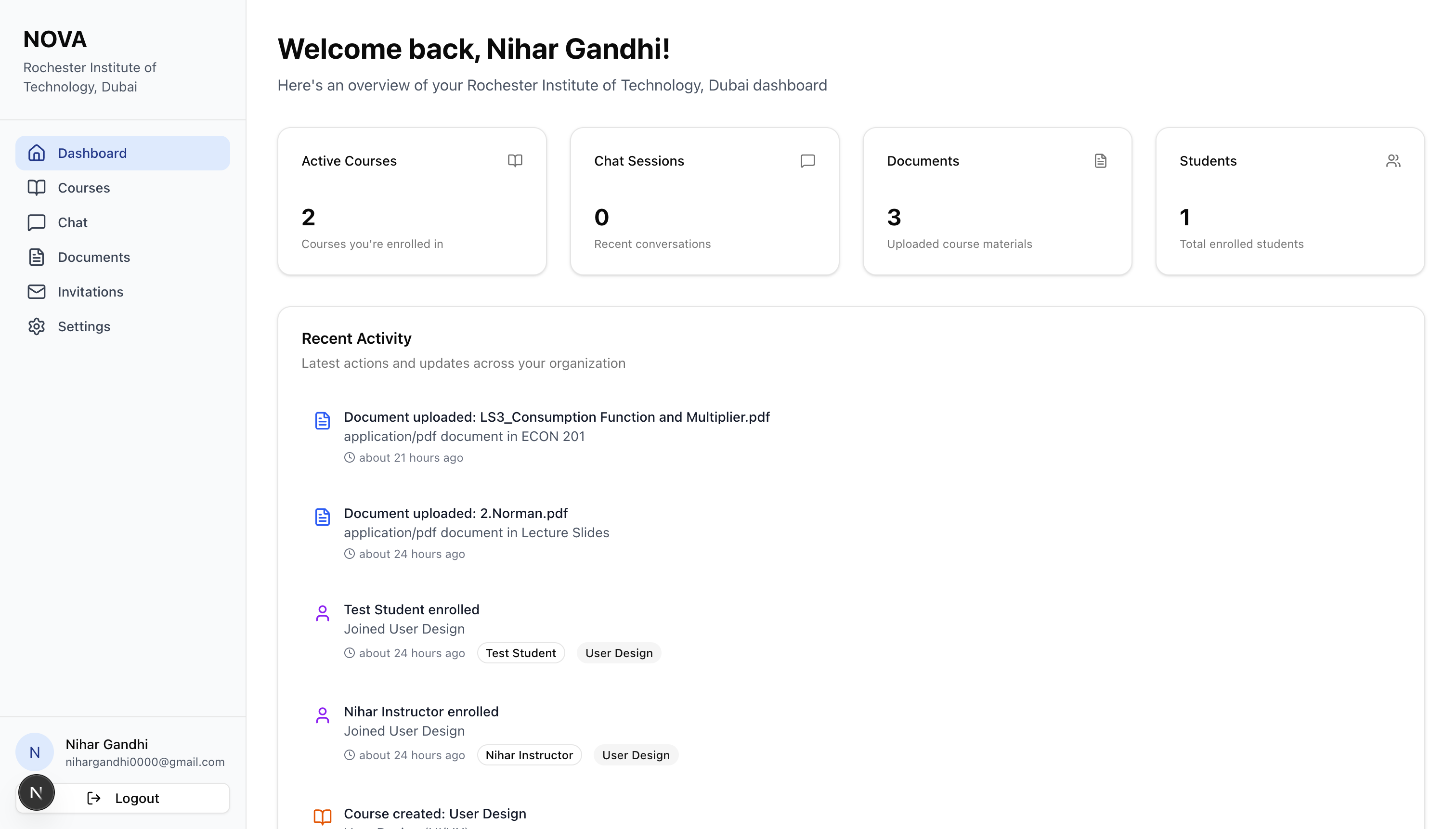 NOVA screenshot 1