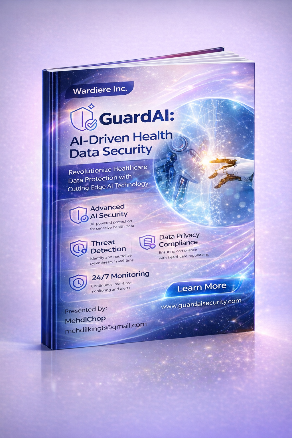 GuardAI - Medical AI Pitch Deck screenshot 1