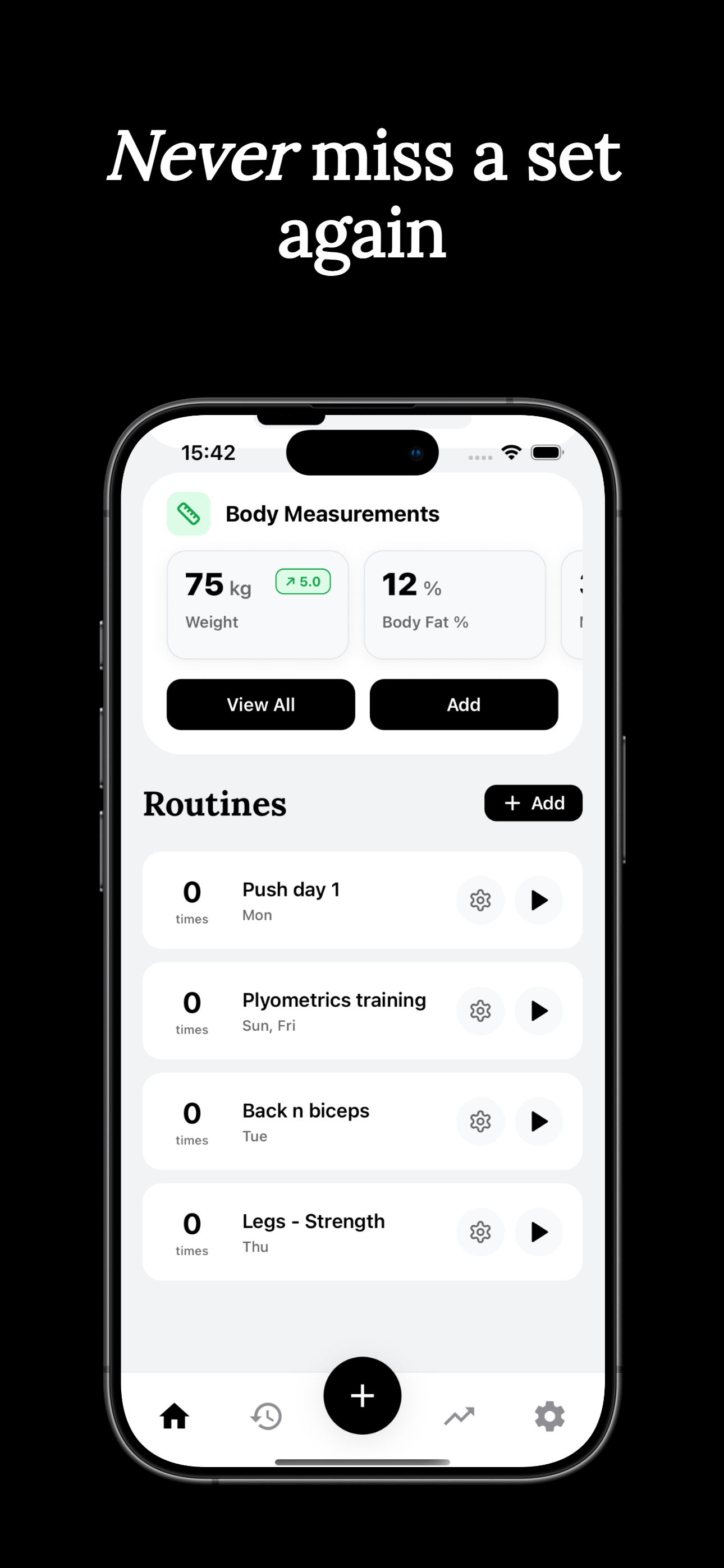 Liftly – Voice-Powered Workout Logging screenshot 5