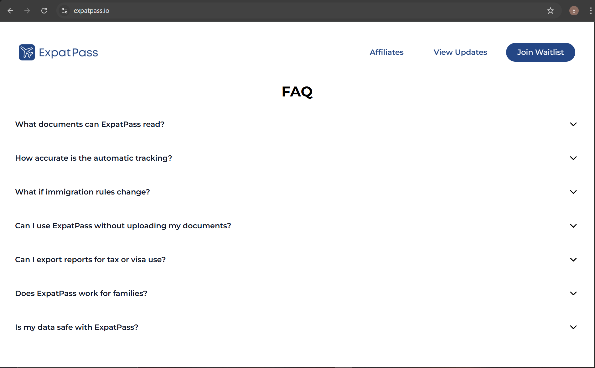 ExpatPass screenshot 8