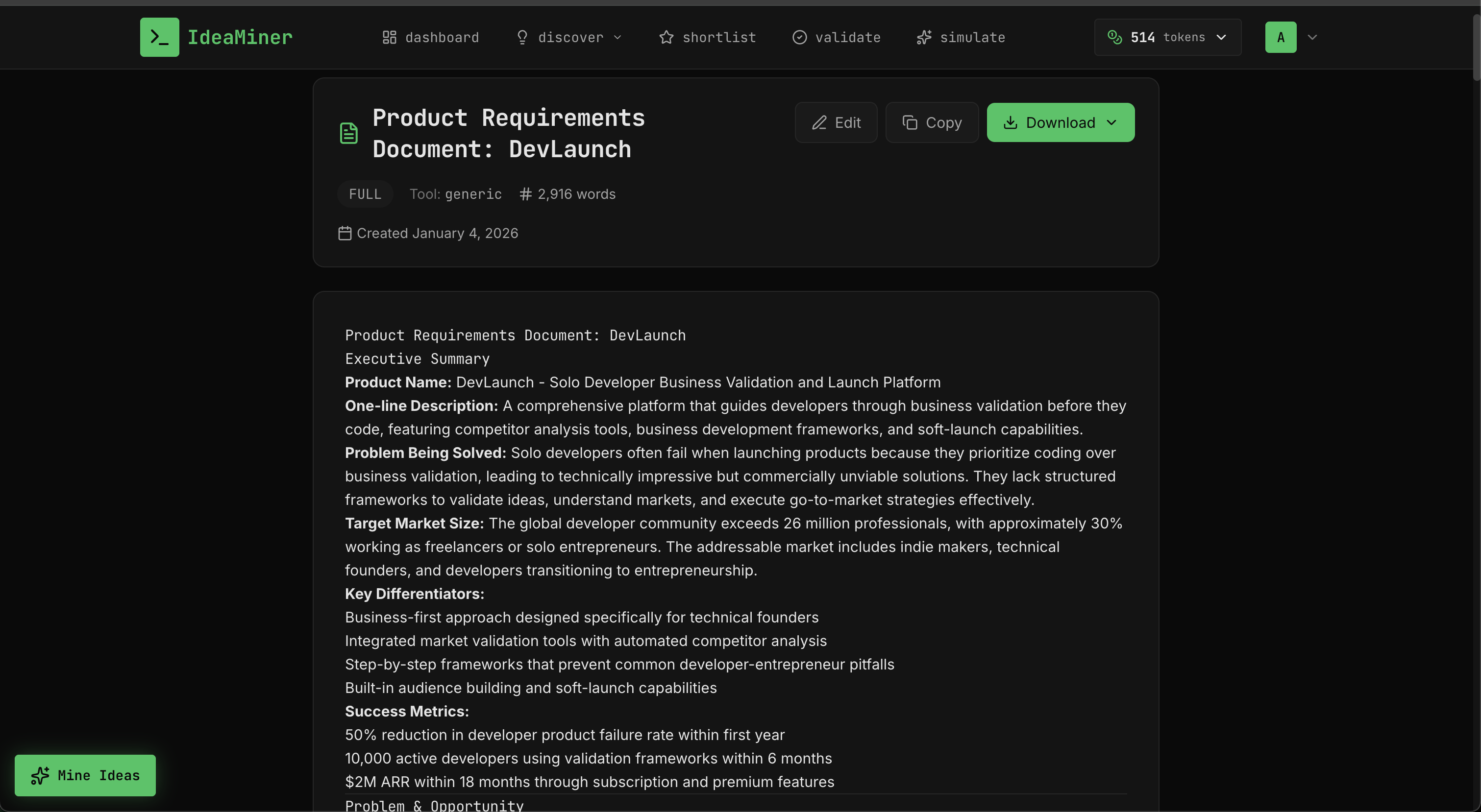 ideaminer screenshot 6
