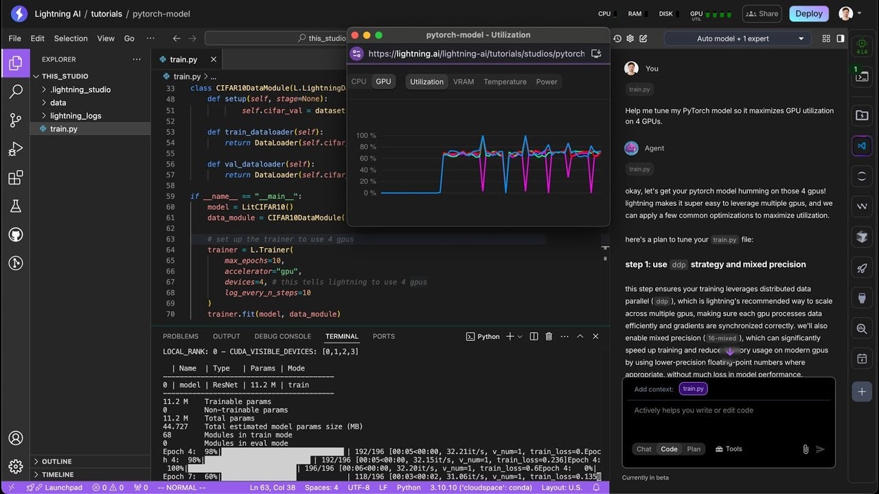 Lightning screenshot 1