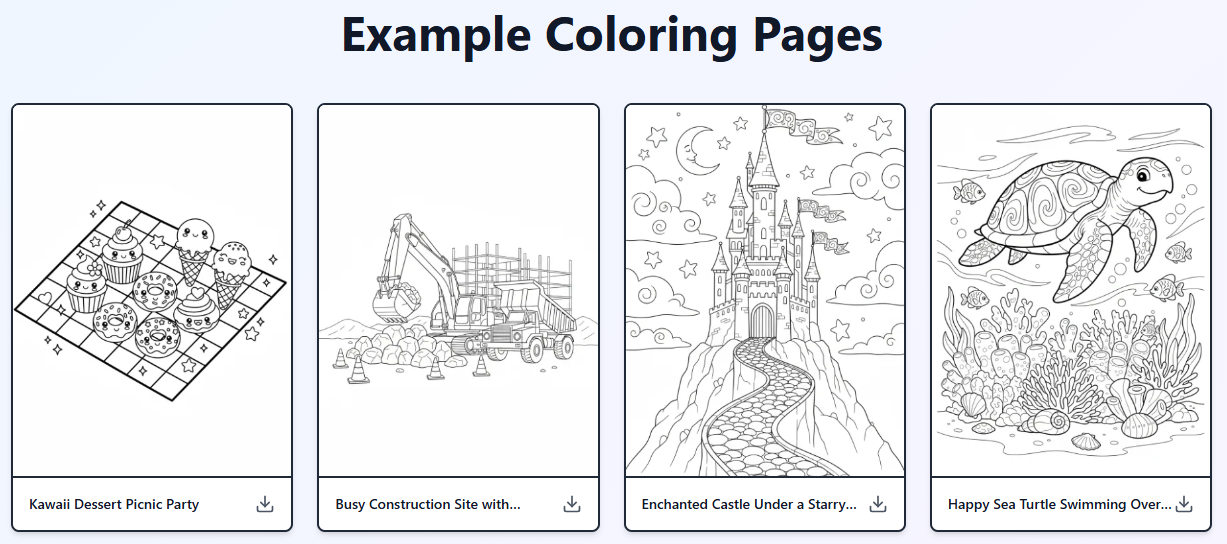 Colorsheets screenshot 3