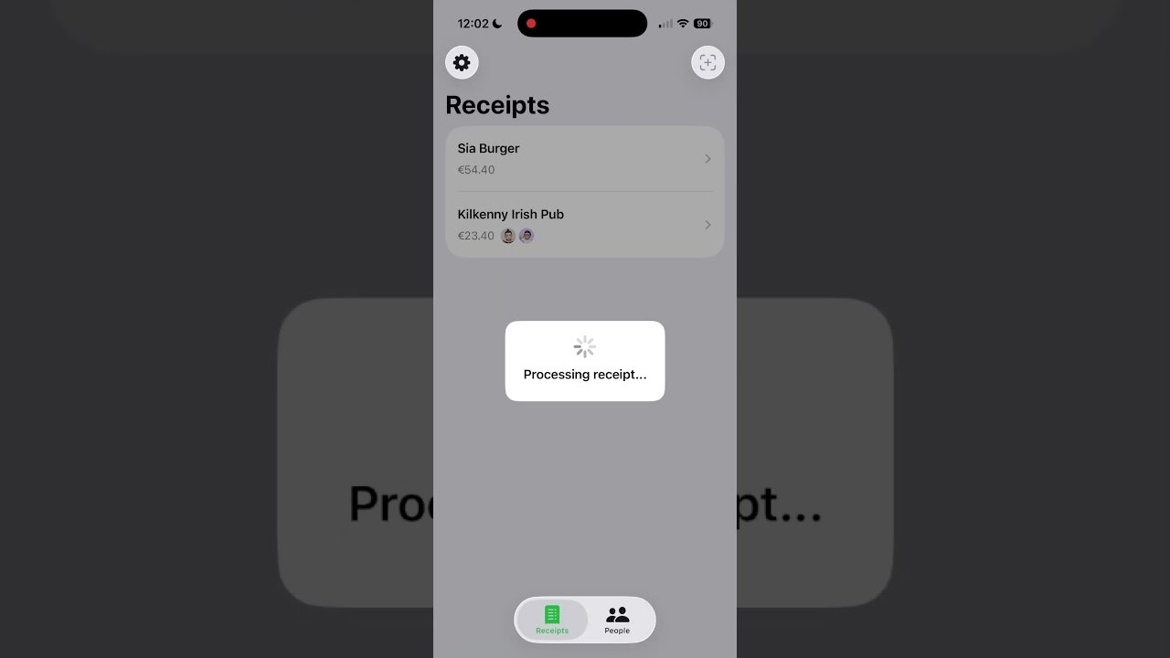 Bill Mate screenshot 1