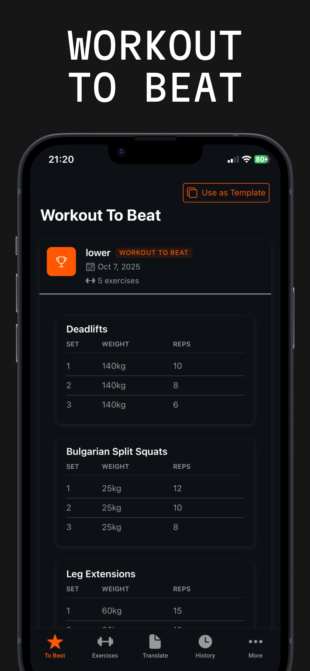 Gym Note Plus screenshot 7