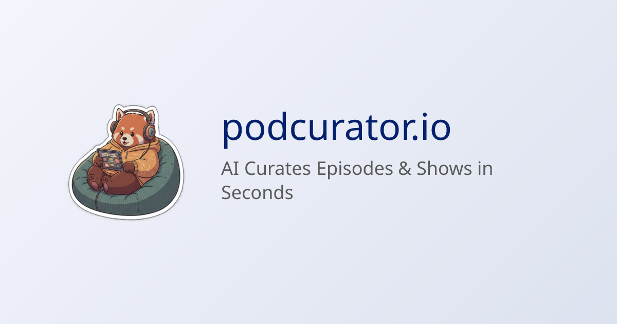 Podcurator screenshot 1