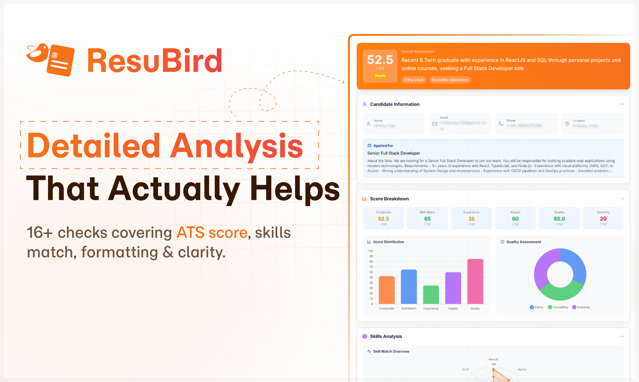 ResuBird screenshot 2
