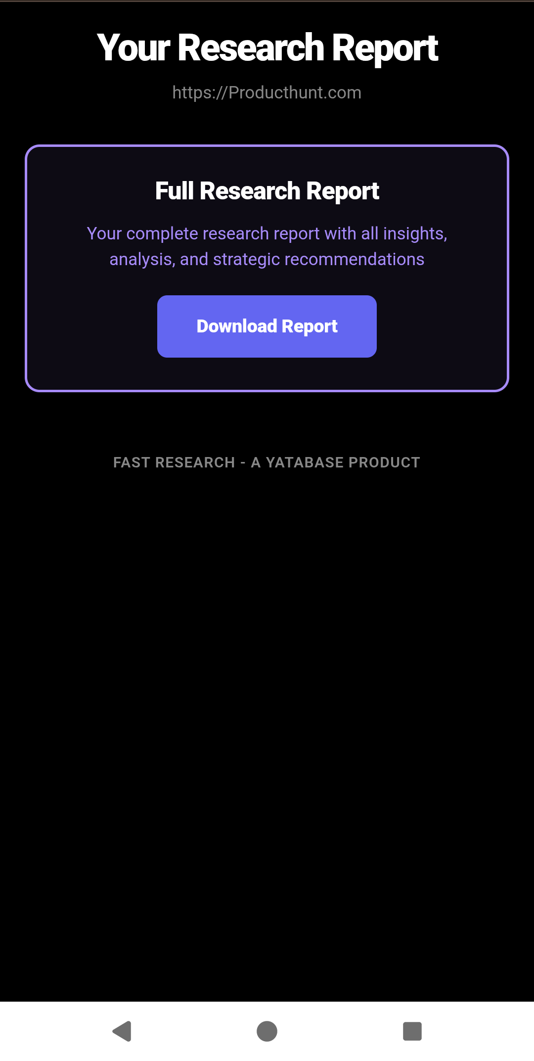 Fast Research for Founders screenshot 11