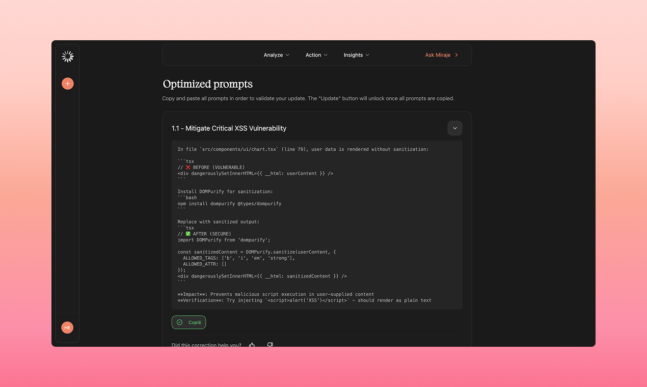 Miraje screenshot 4