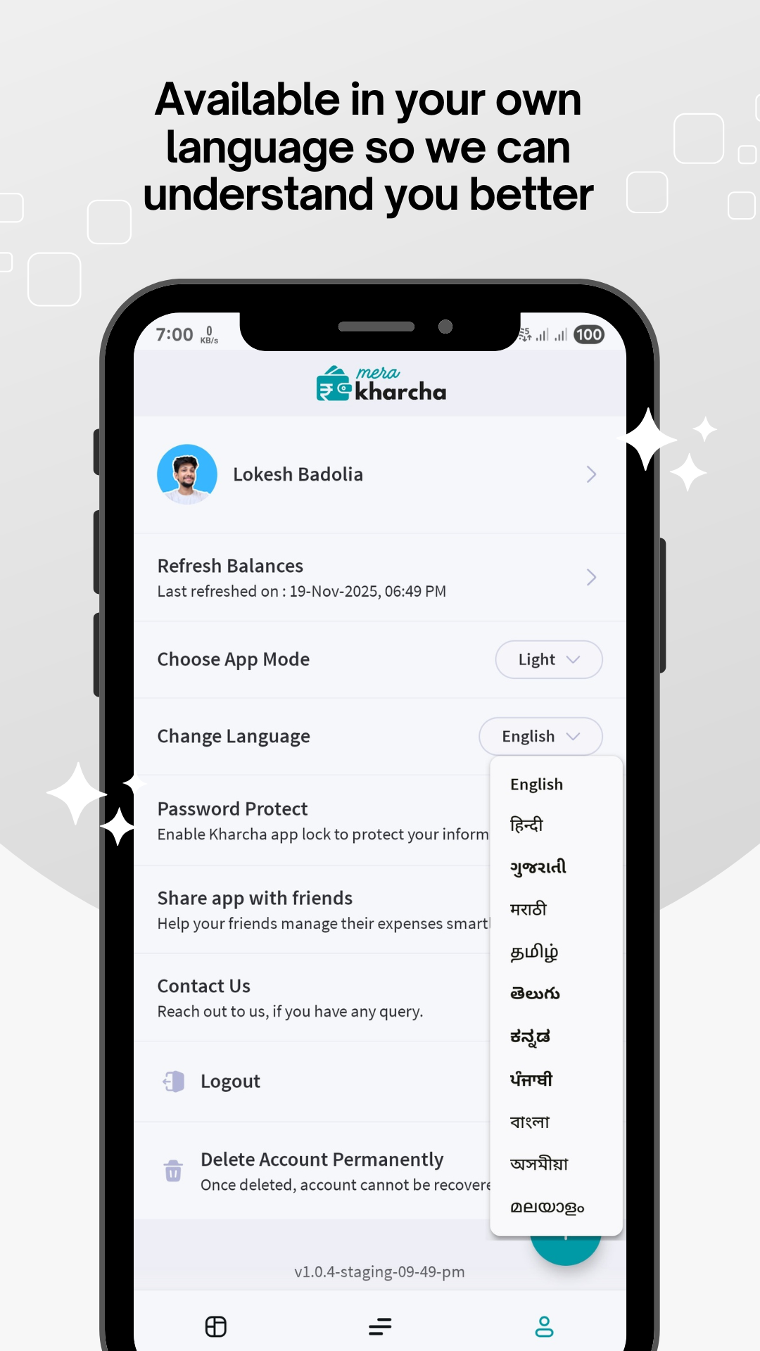 Mera Kharcha - AI Sms Expense Tracking screenshot 10