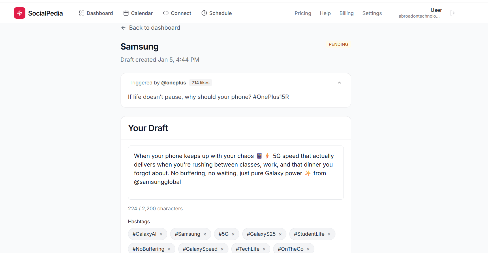SocialPedia screenshot 3