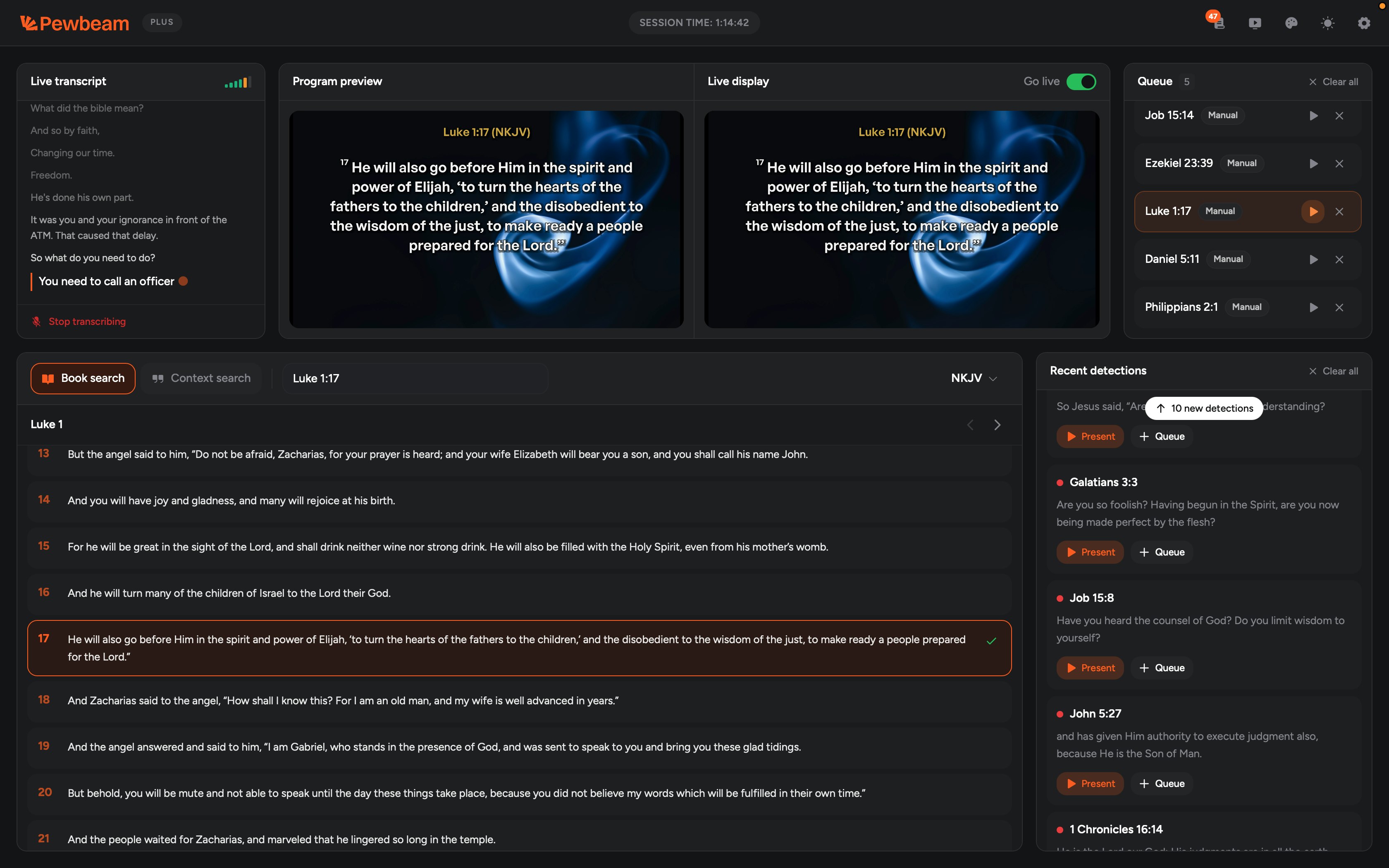 Pewbeam screenshot 3