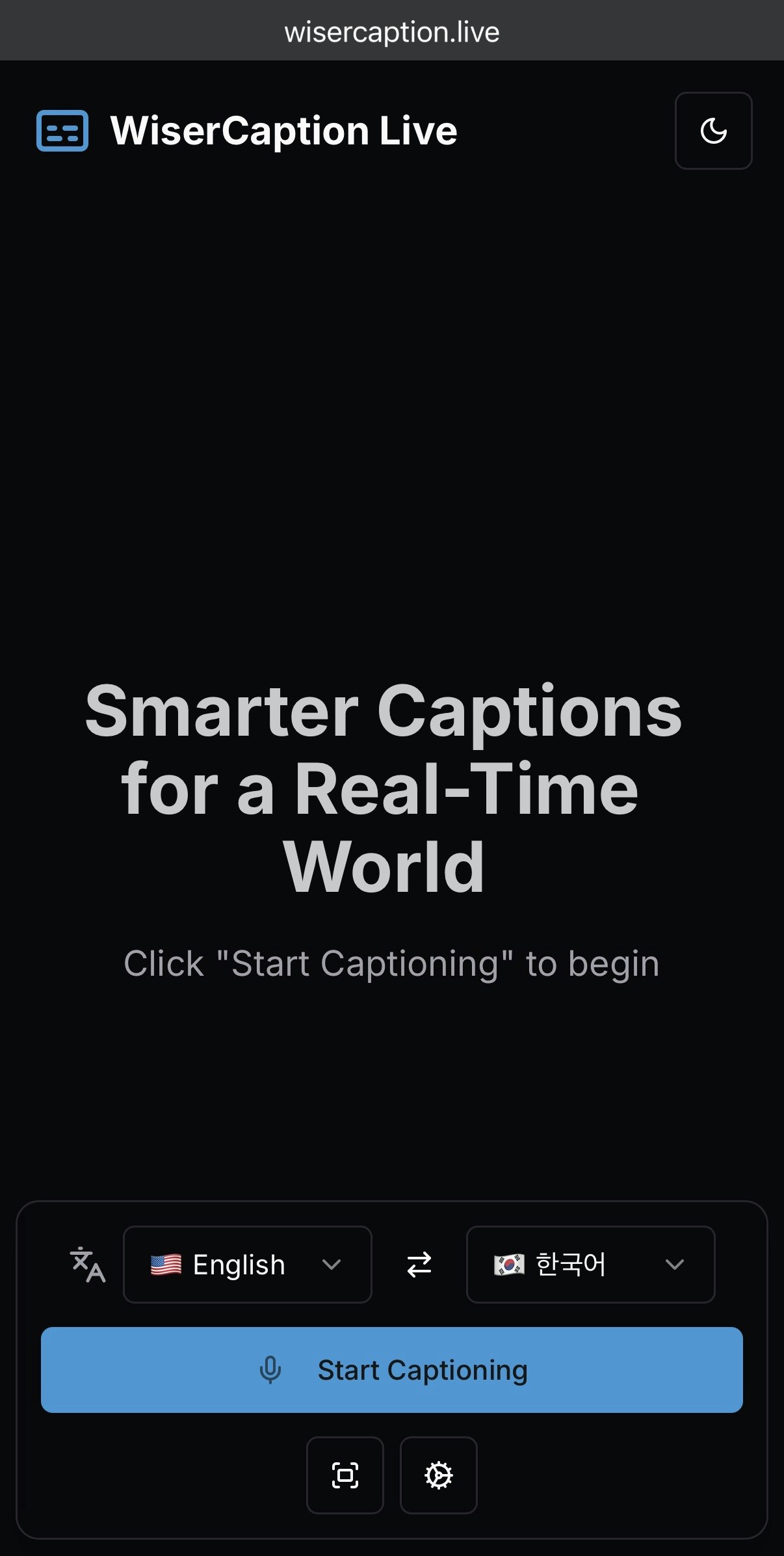 WiserCaption Live – AI Captions screenshot 1