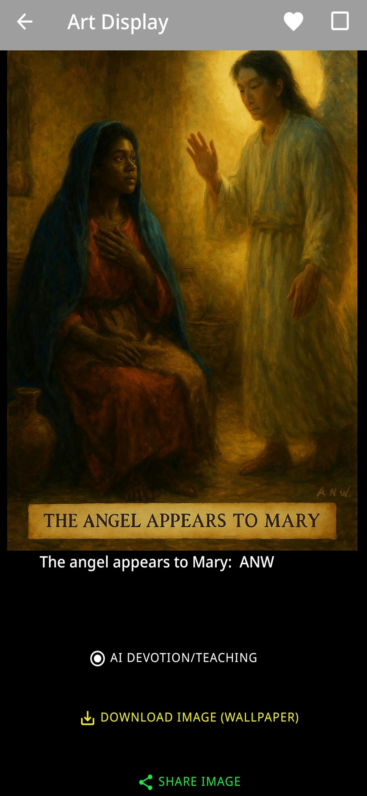 Classic and AI Bible Art Gallery screenshot 3