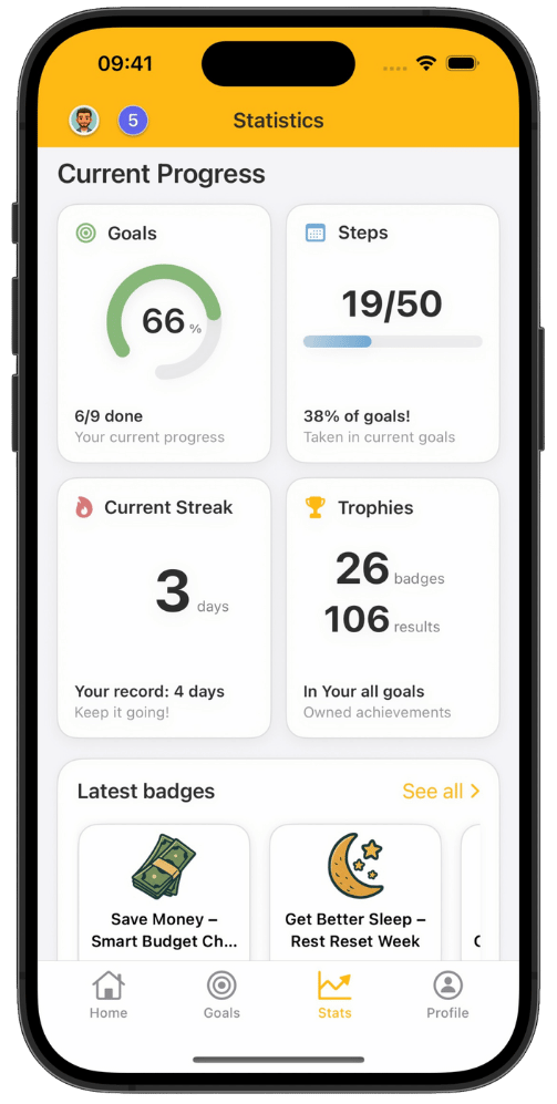 Goalzee - Your AI Habit Coach screenshot 4