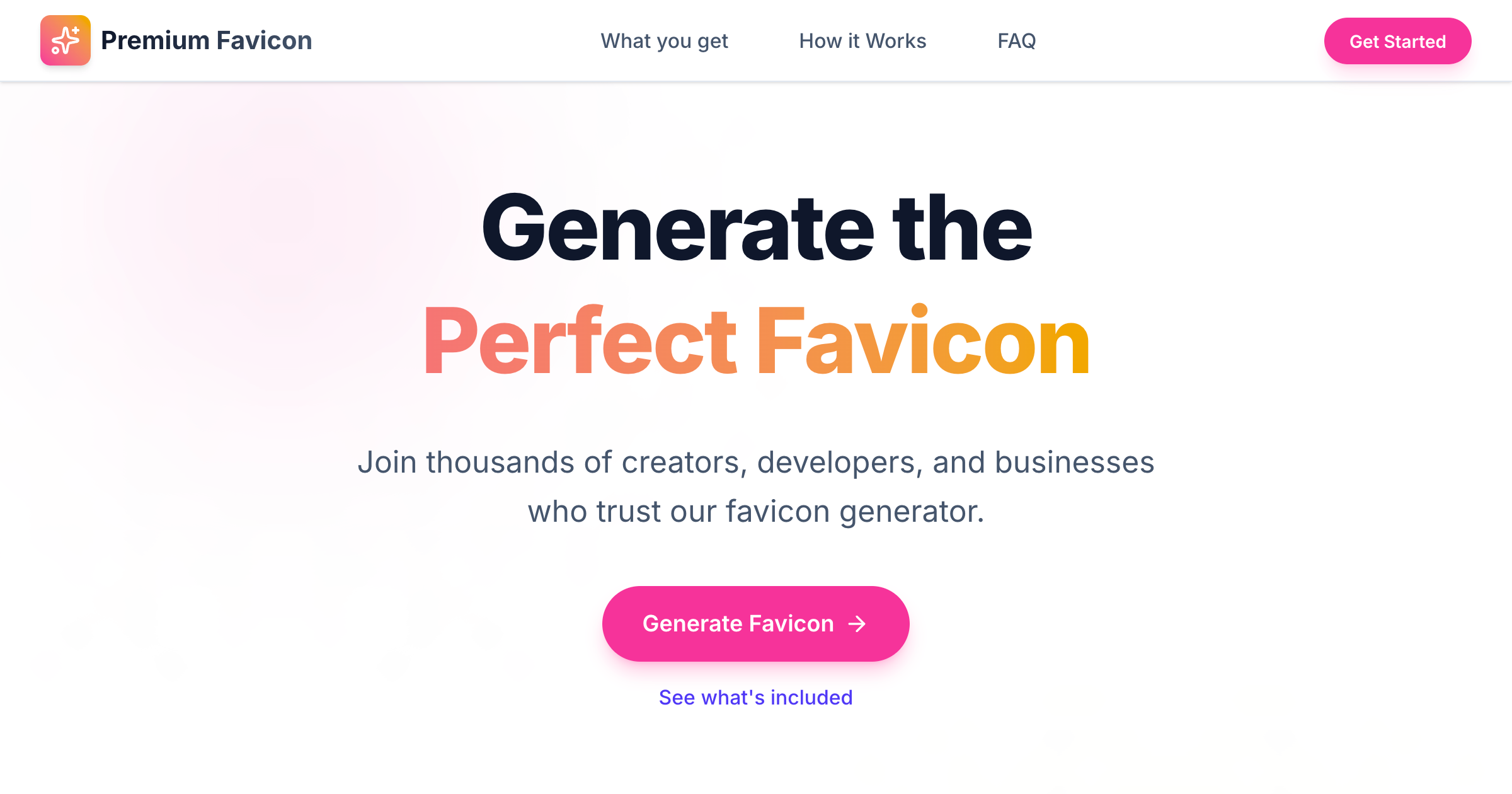 Premium Favicon screenshot 2
