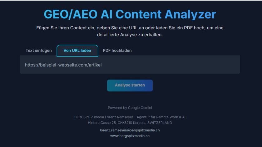GEOScore AI screenshot 2