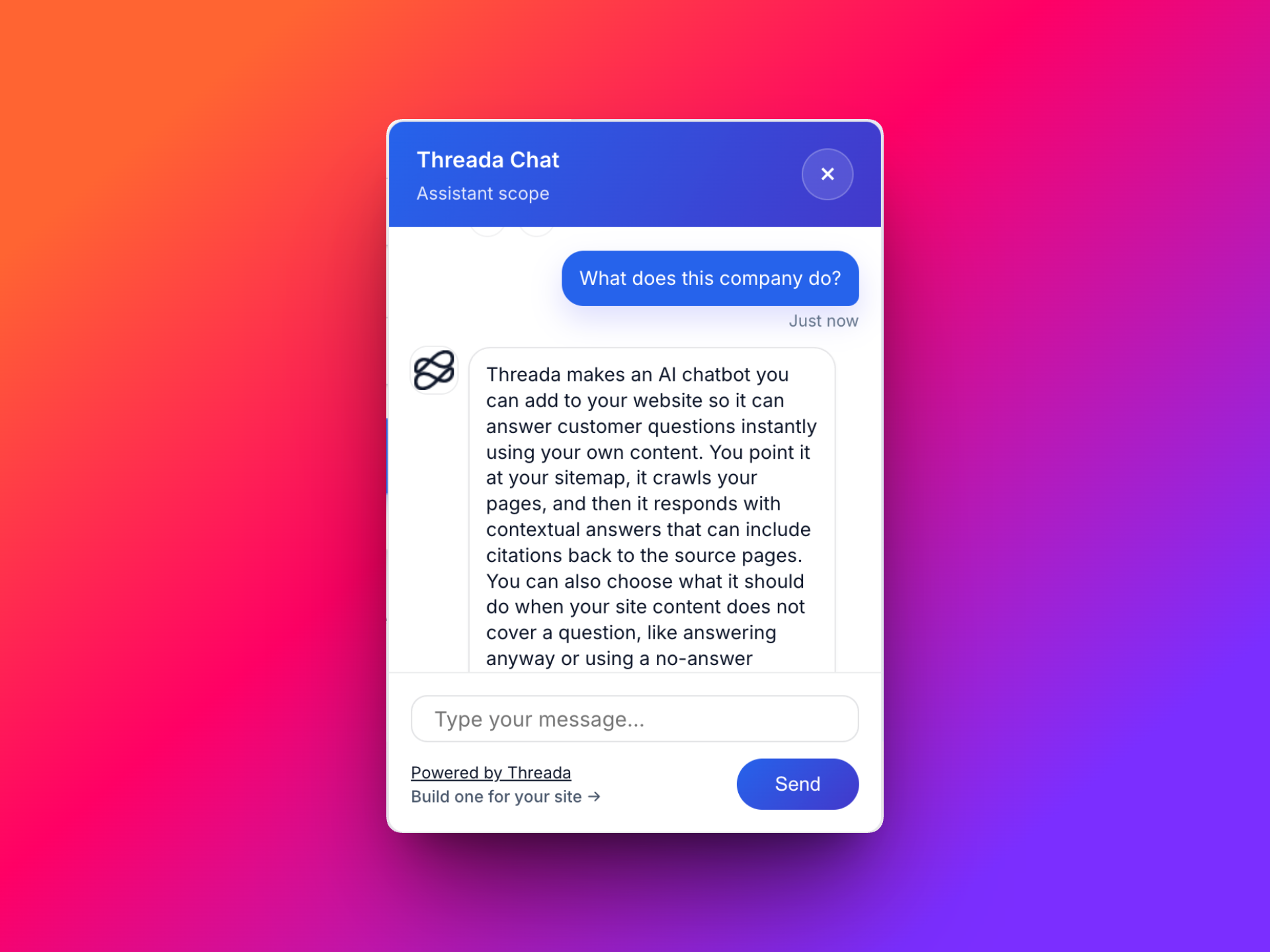 Threada screenshot 1