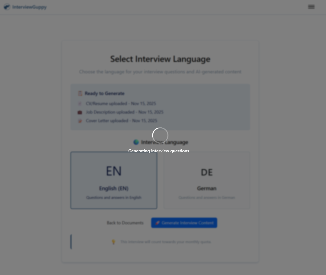 InterviewGuppy - Interview prep tool screenshot 5