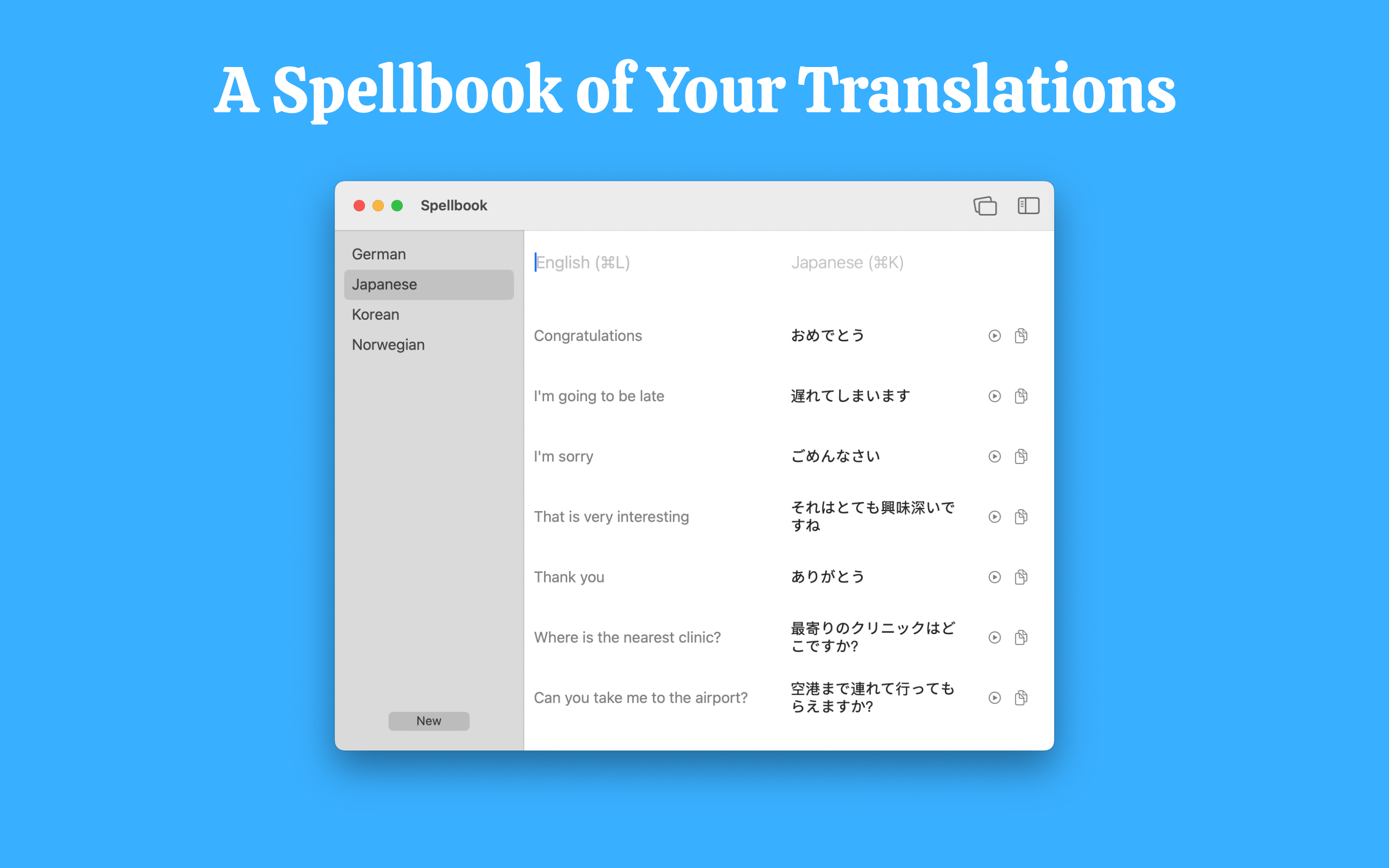 Translator Spellbook screenshot 2