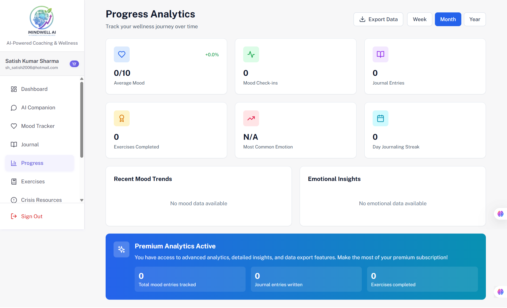 Mindwell AI screenshot 4