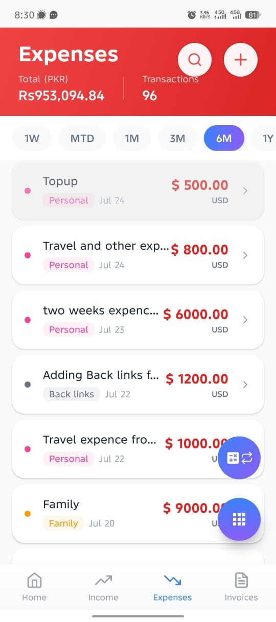 SmartCFO screenshot 10