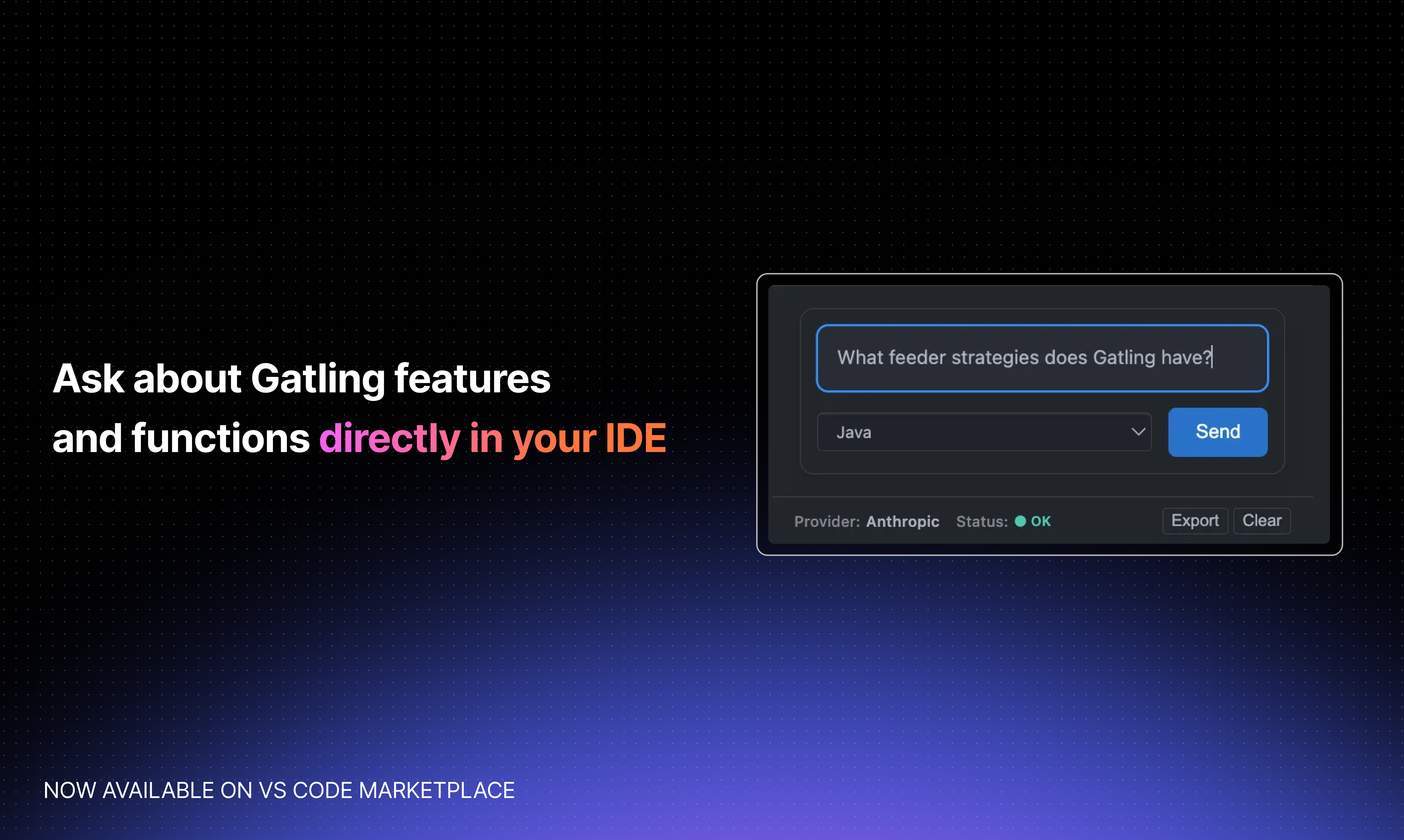 Gatling AI Assistant for VS Code screenshot 3