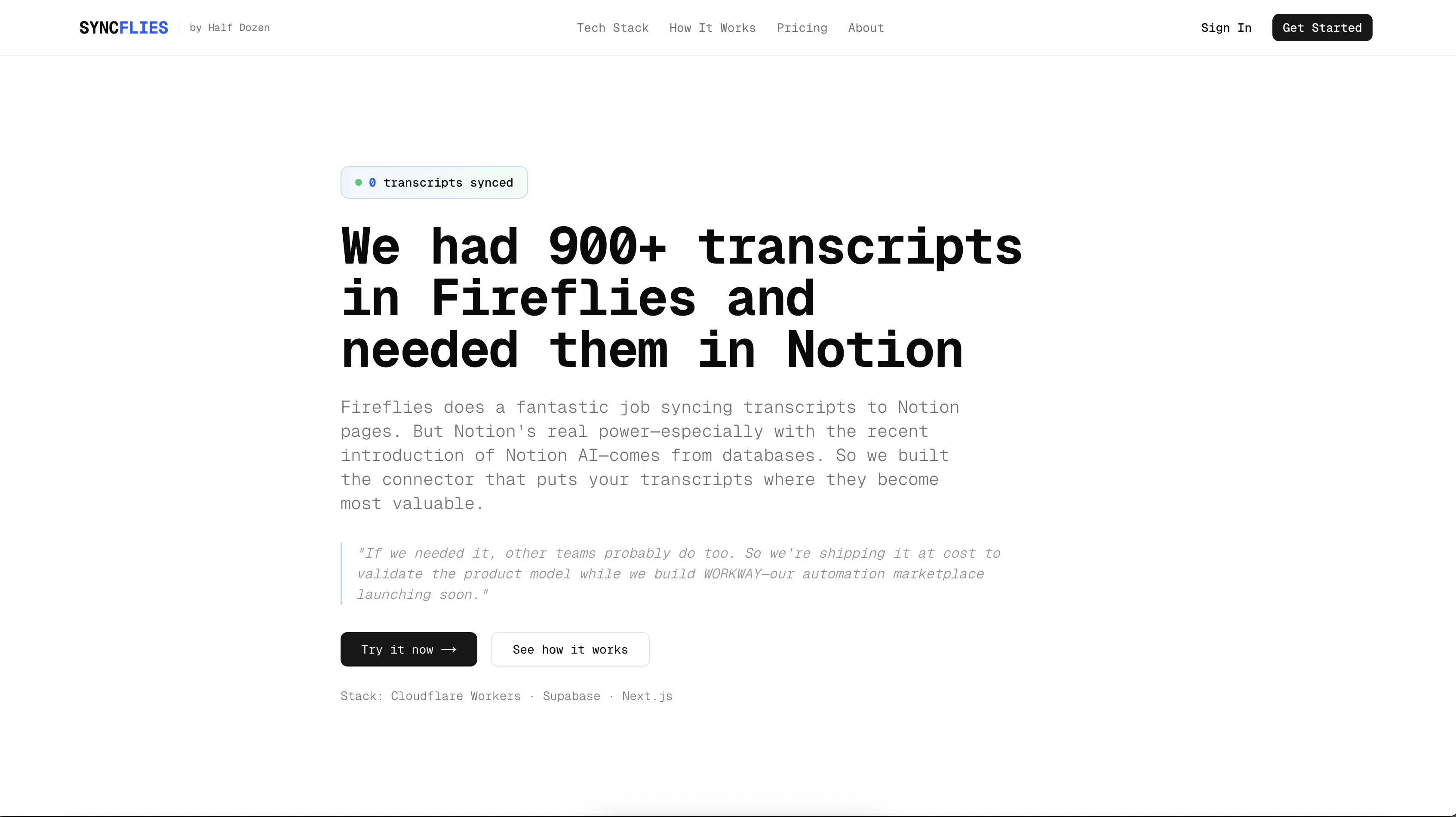 SyncFlies screenshot 1