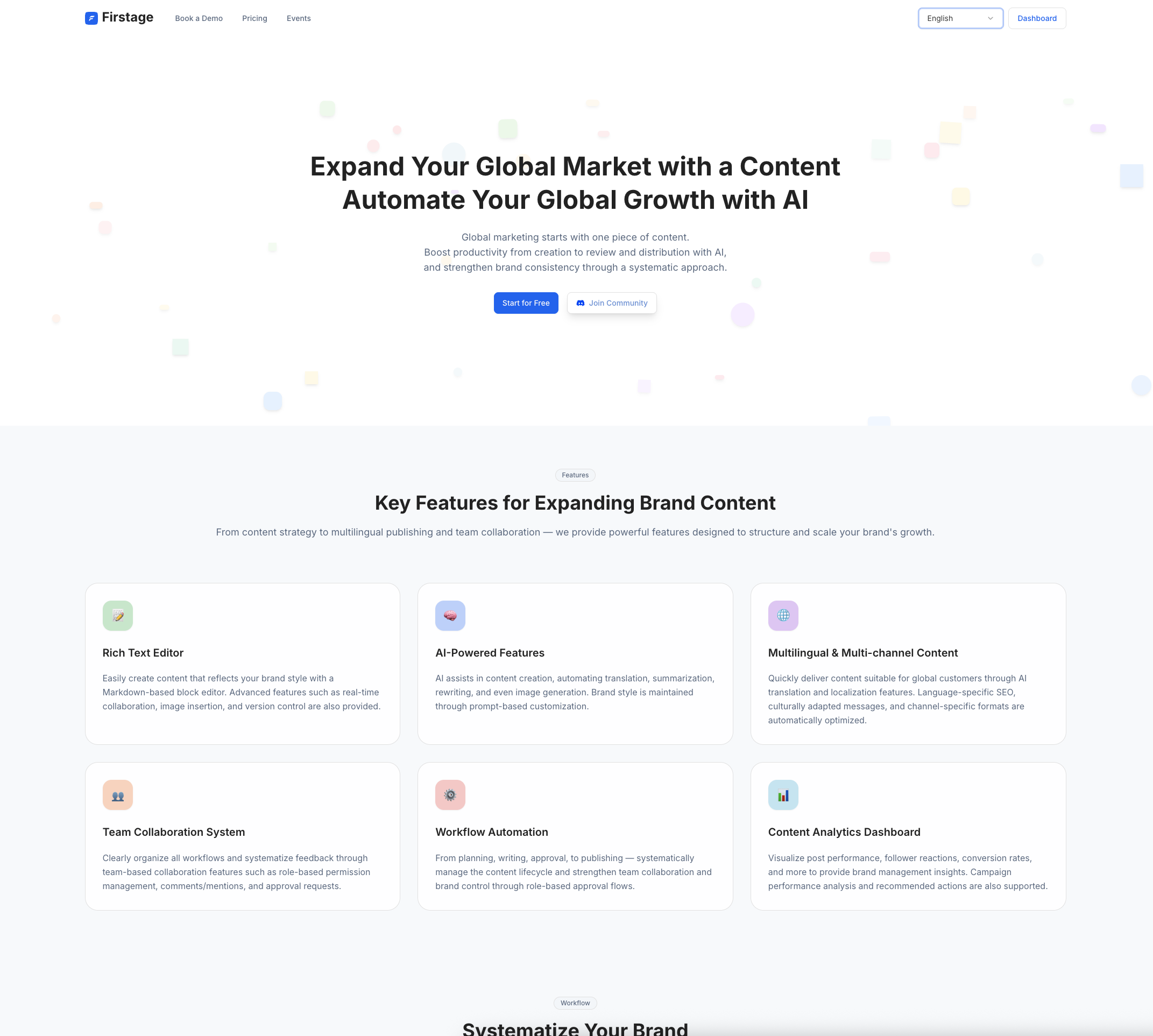 Firstage screenshot 1