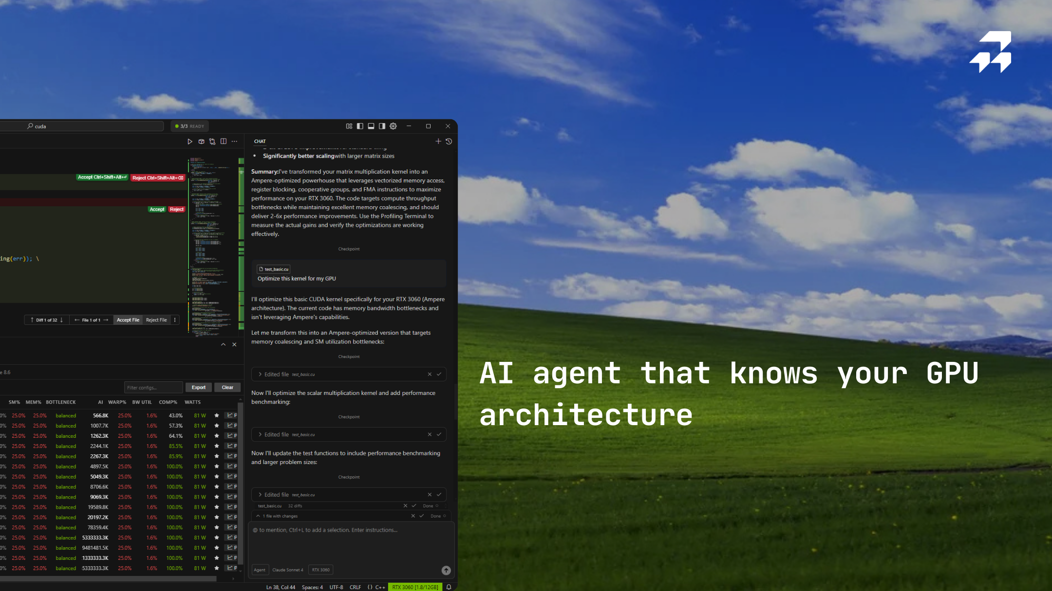 RightNow CUDA Editor screenshot 3