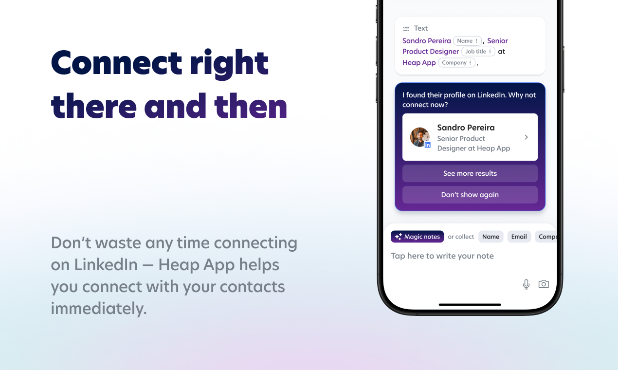 Heap App screenshot 2