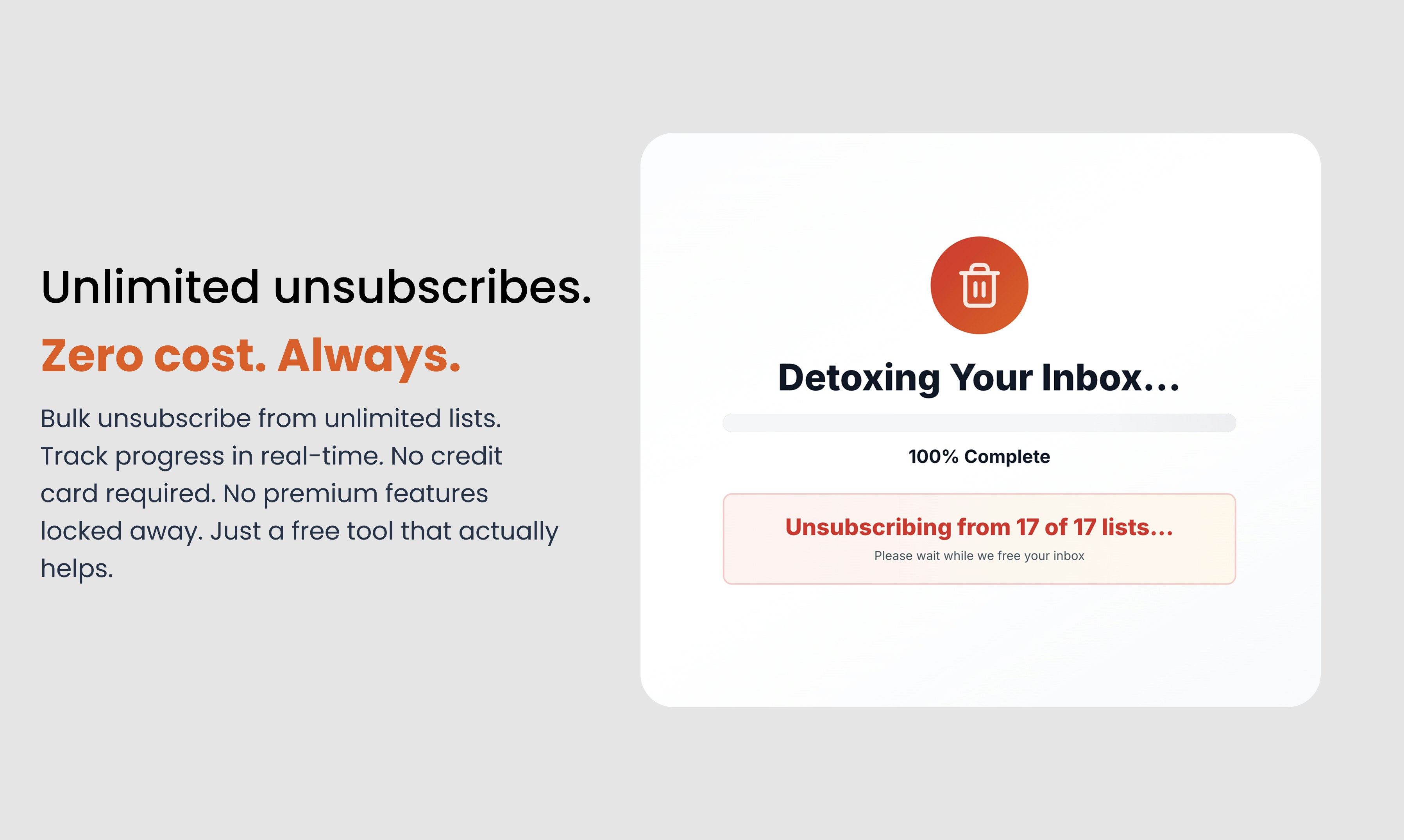 Inbox Detox - Free Forever screenshot 5