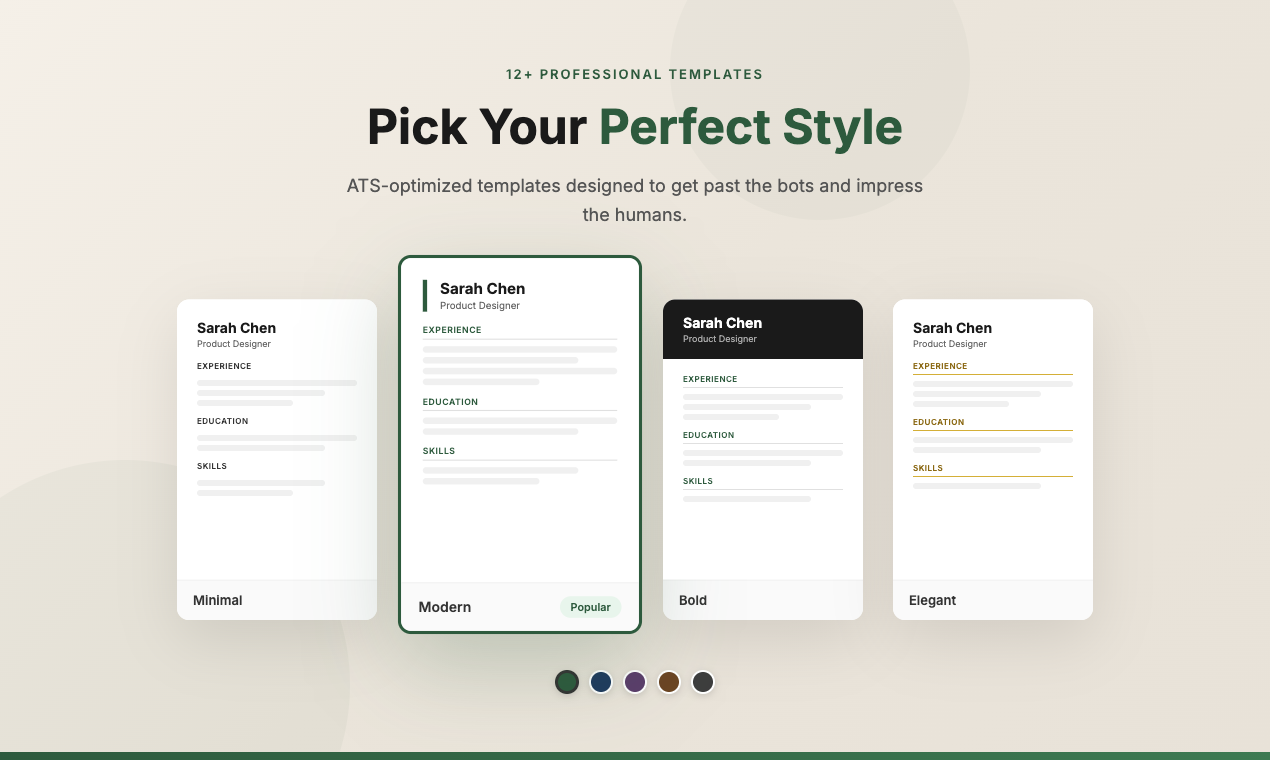 ResumeFlow – Talk, don't fill forms screenshot 3