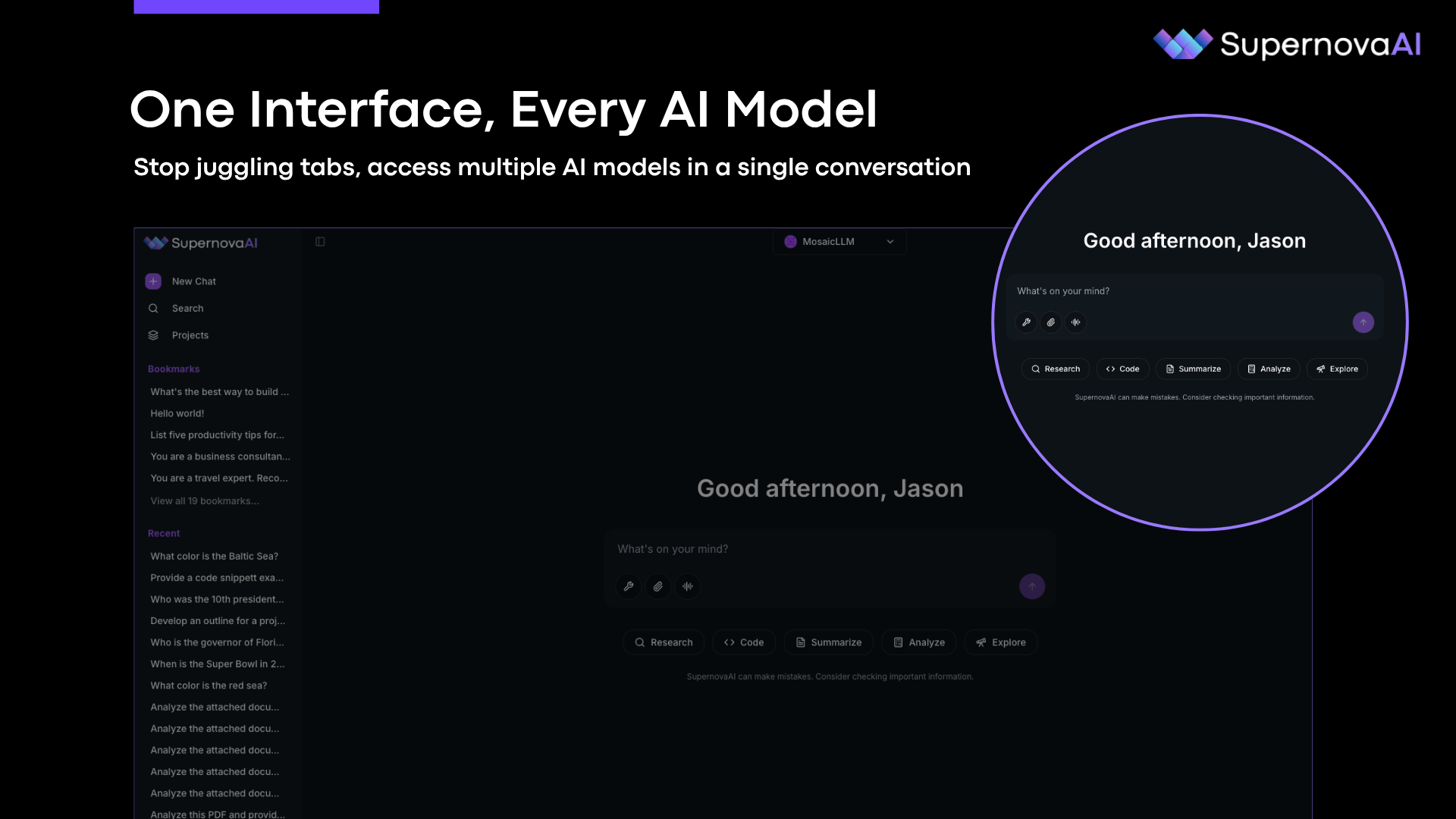 SupernovaAI screenshot 1