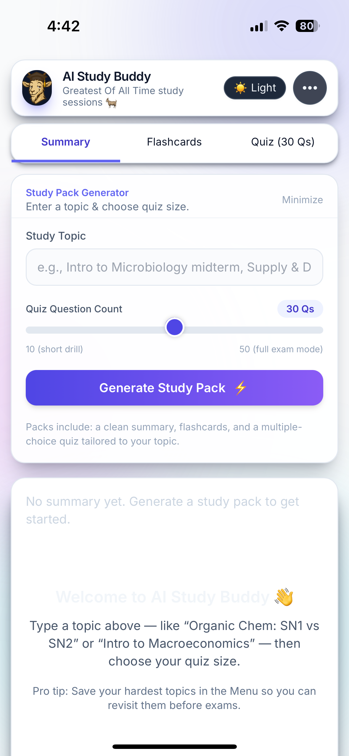 AI Study Buddy screenshot 1