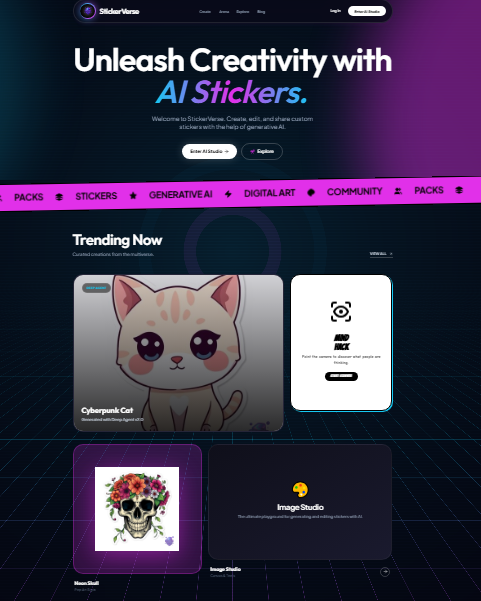 StickerVerse 2.0 screenshot 1