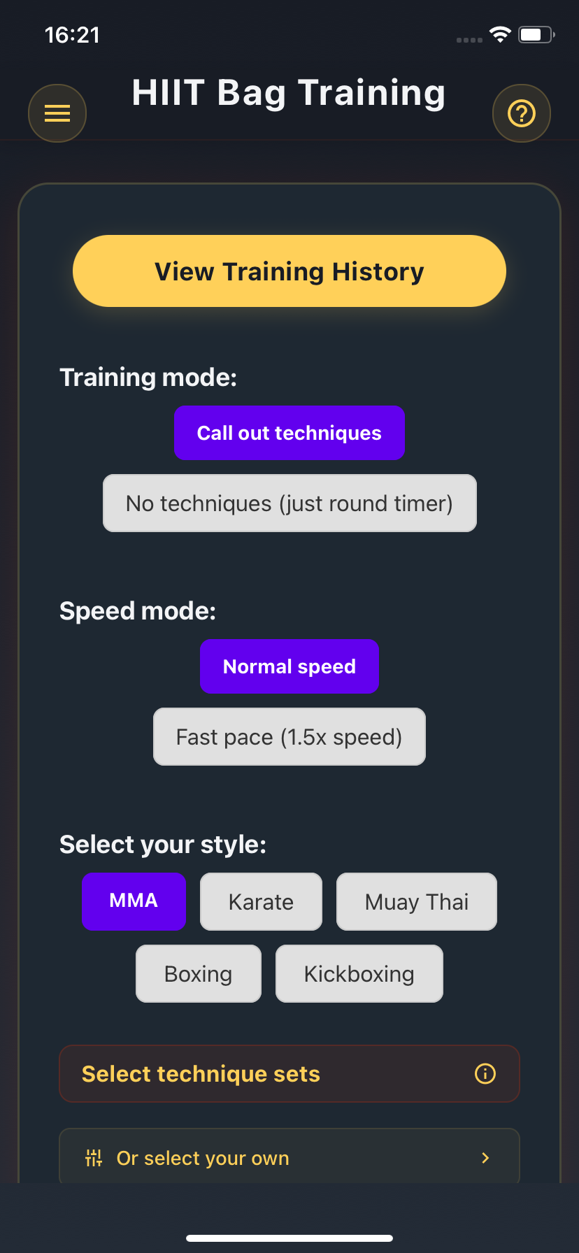 SensAI.PT - AI personal trainer screenshot 1
