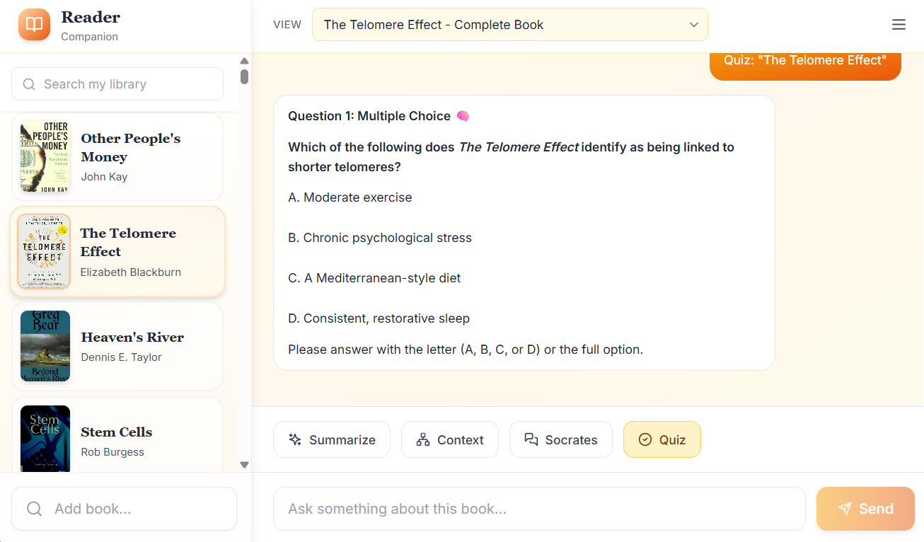 AI Reader Companion screenshot 1
