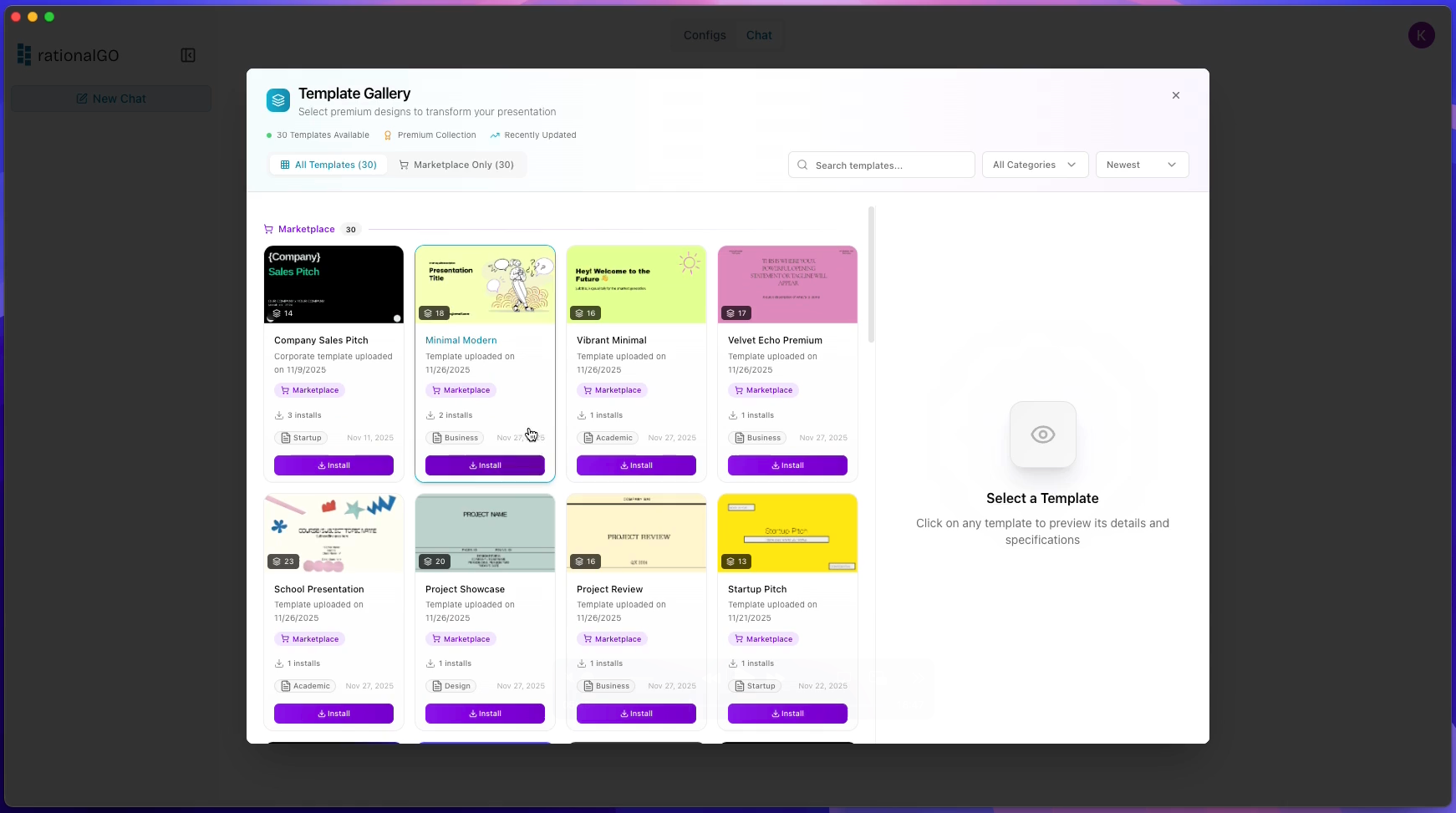 rationalGO AI screenshot 2