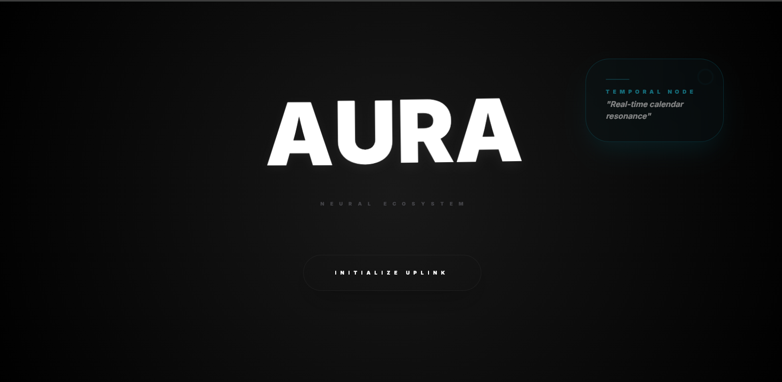 AURA Neural System screenshot 1