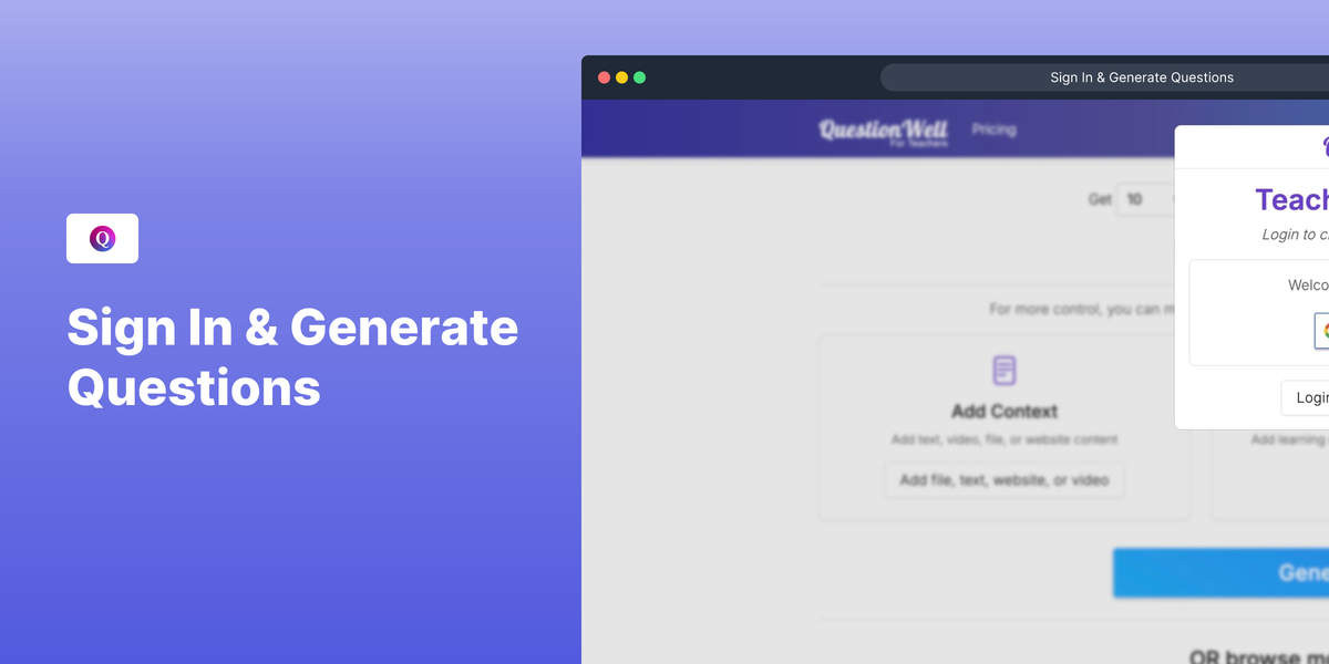QuestionWell screenshot 3