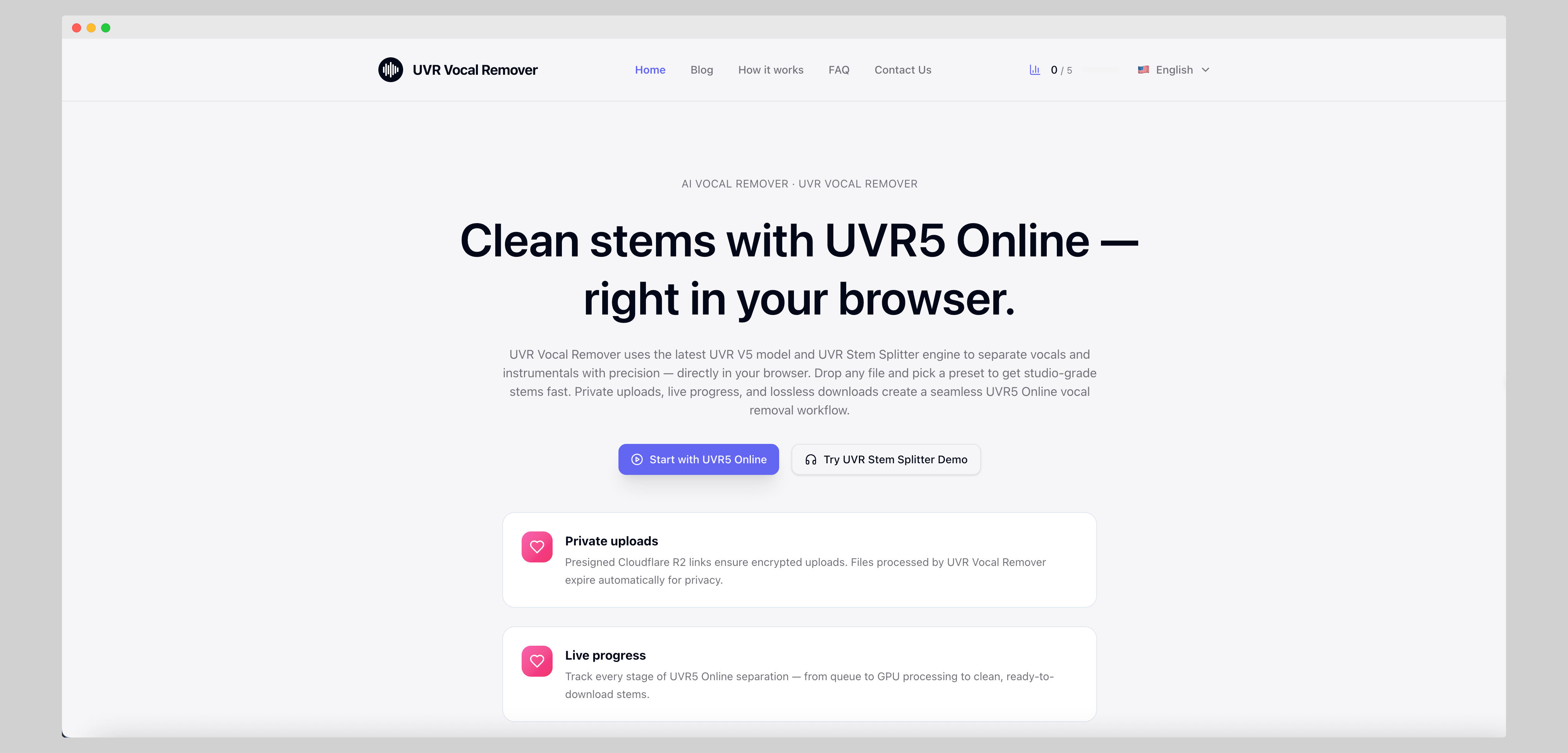 UVR Online (Vocal Remover ) screenshot 3