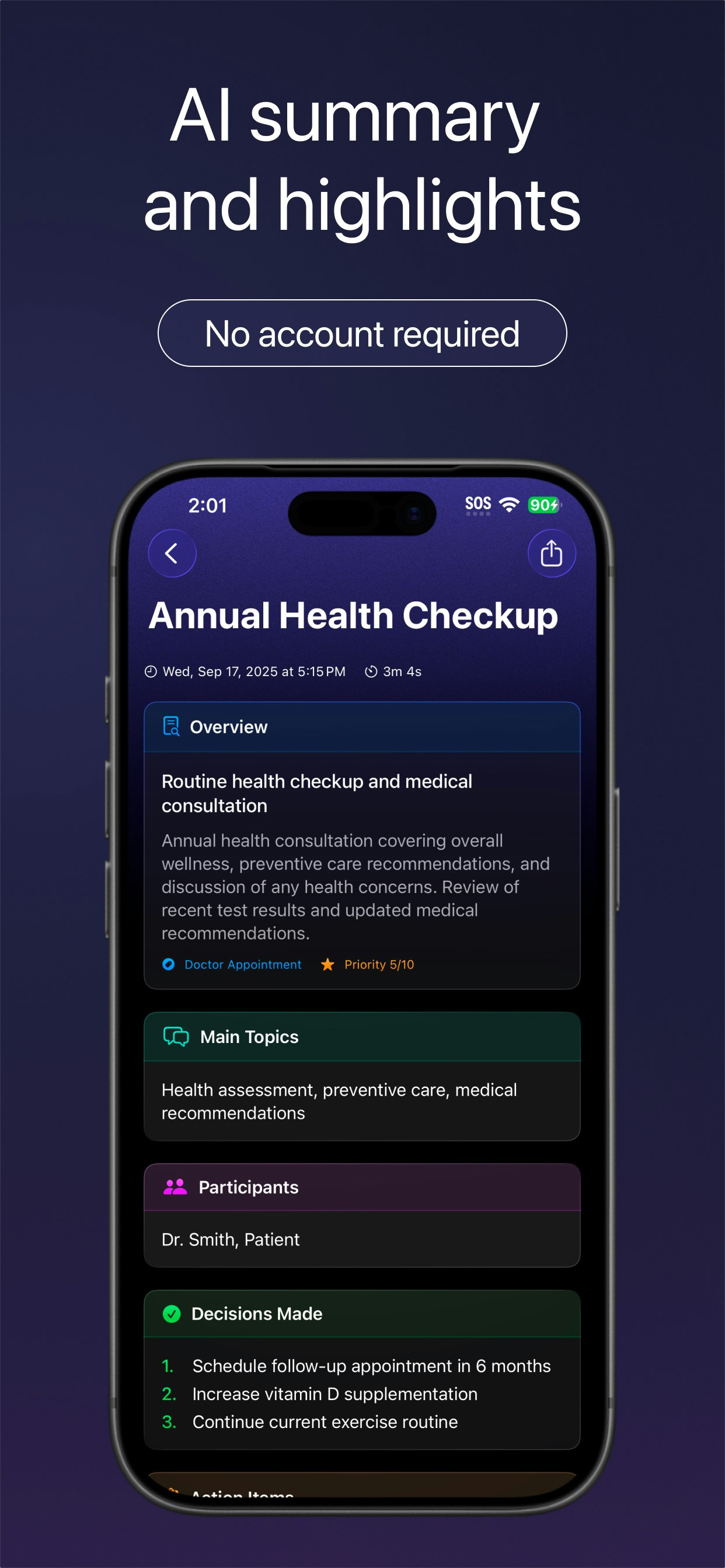 PrivaNota screenshot 2